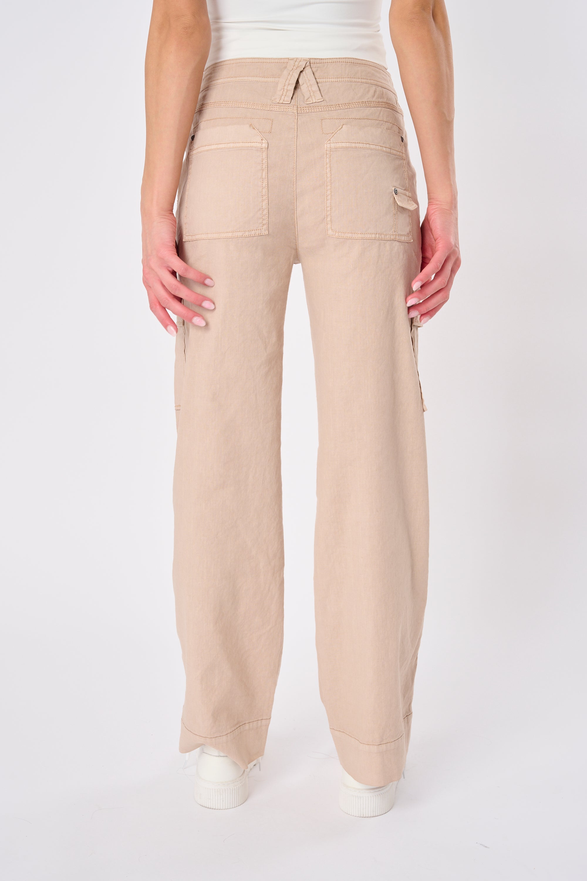 Ally Linen Cargo Pant