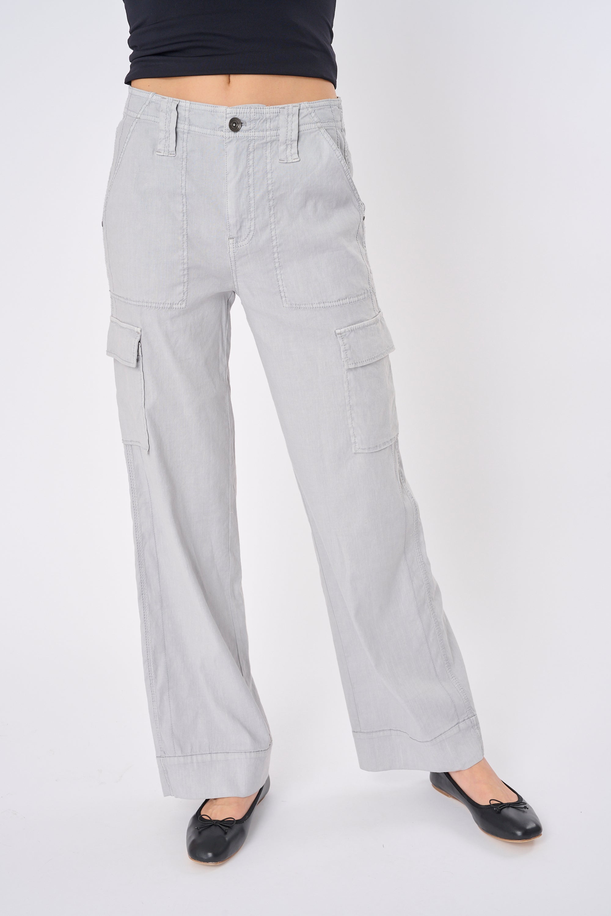 Ally Linen Cargo Pant