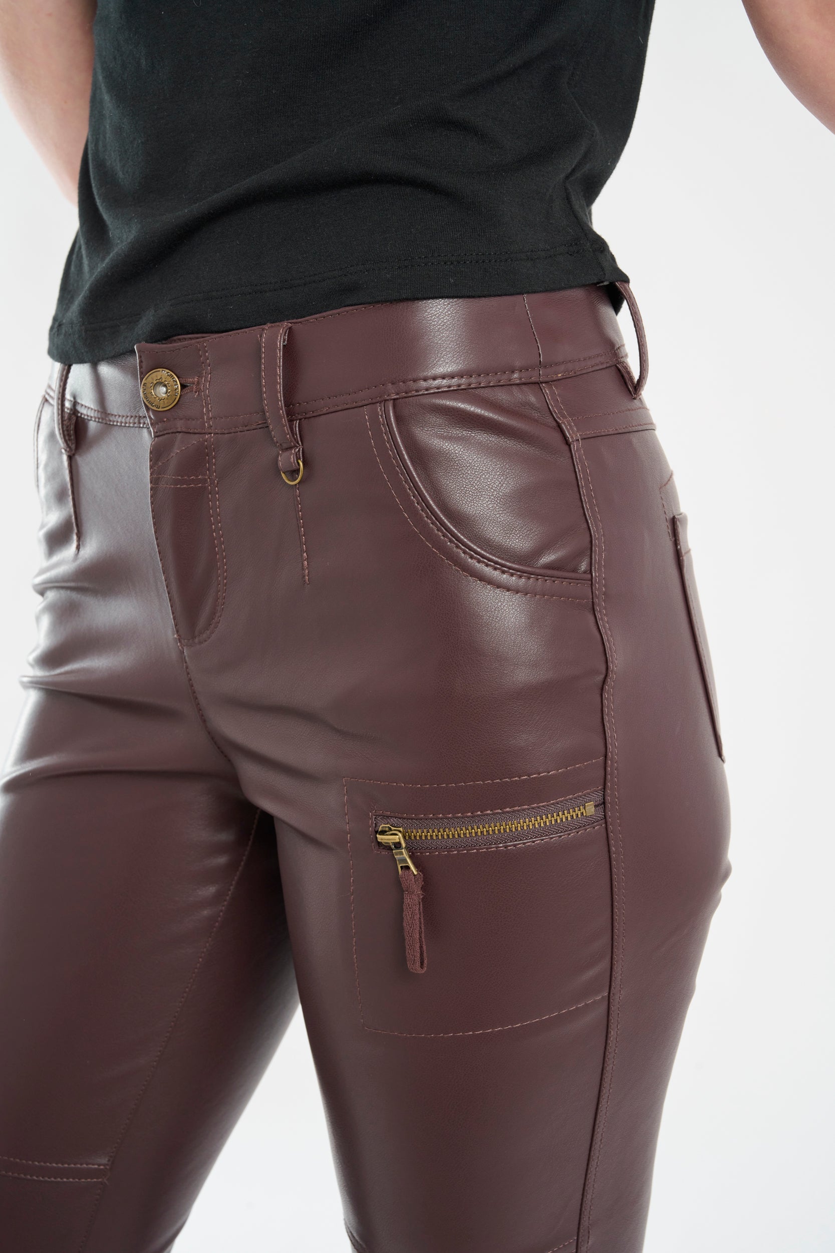 Koen Vegan Leather Pant