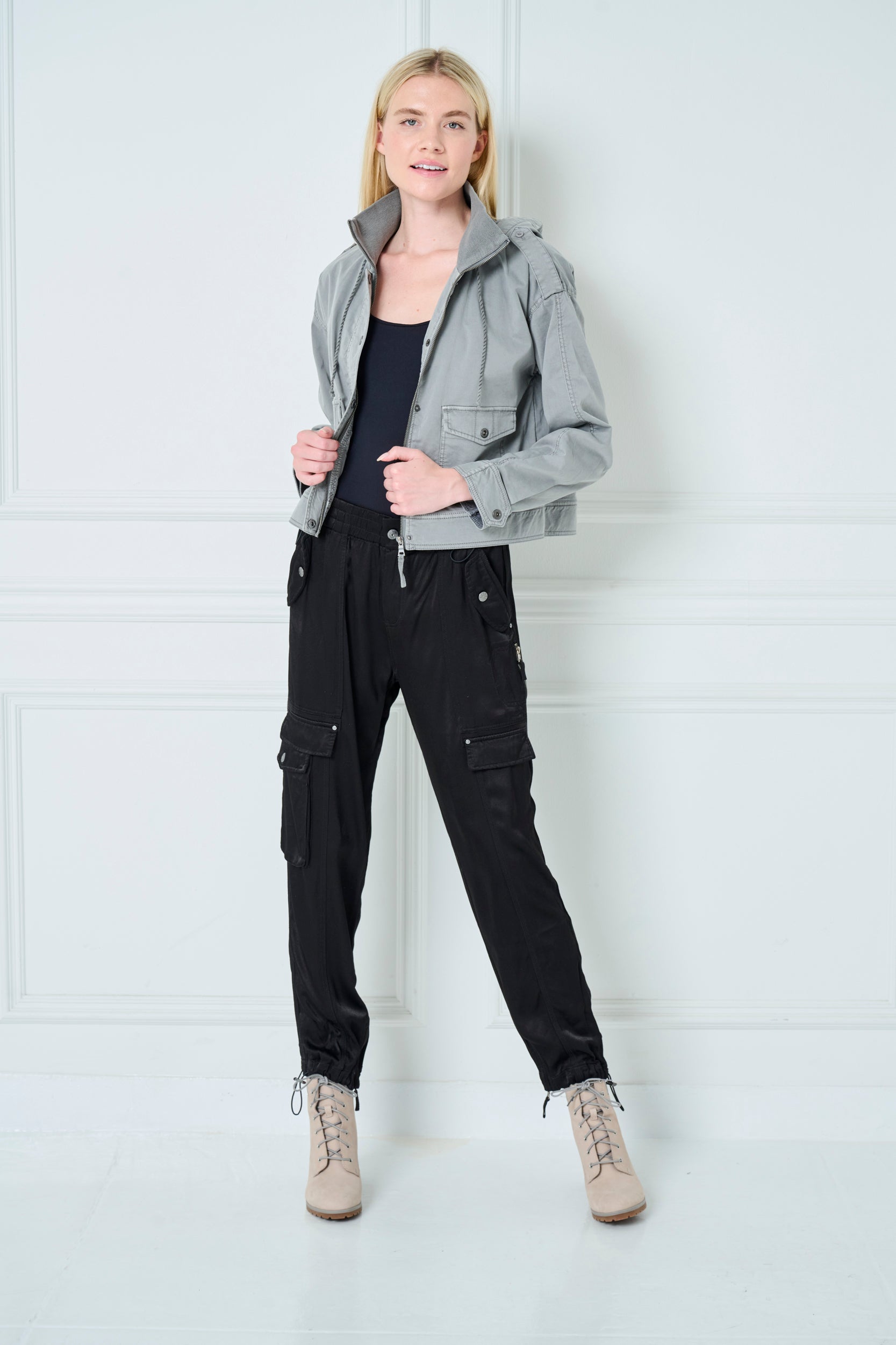 Delia Stretch Twill Jacket