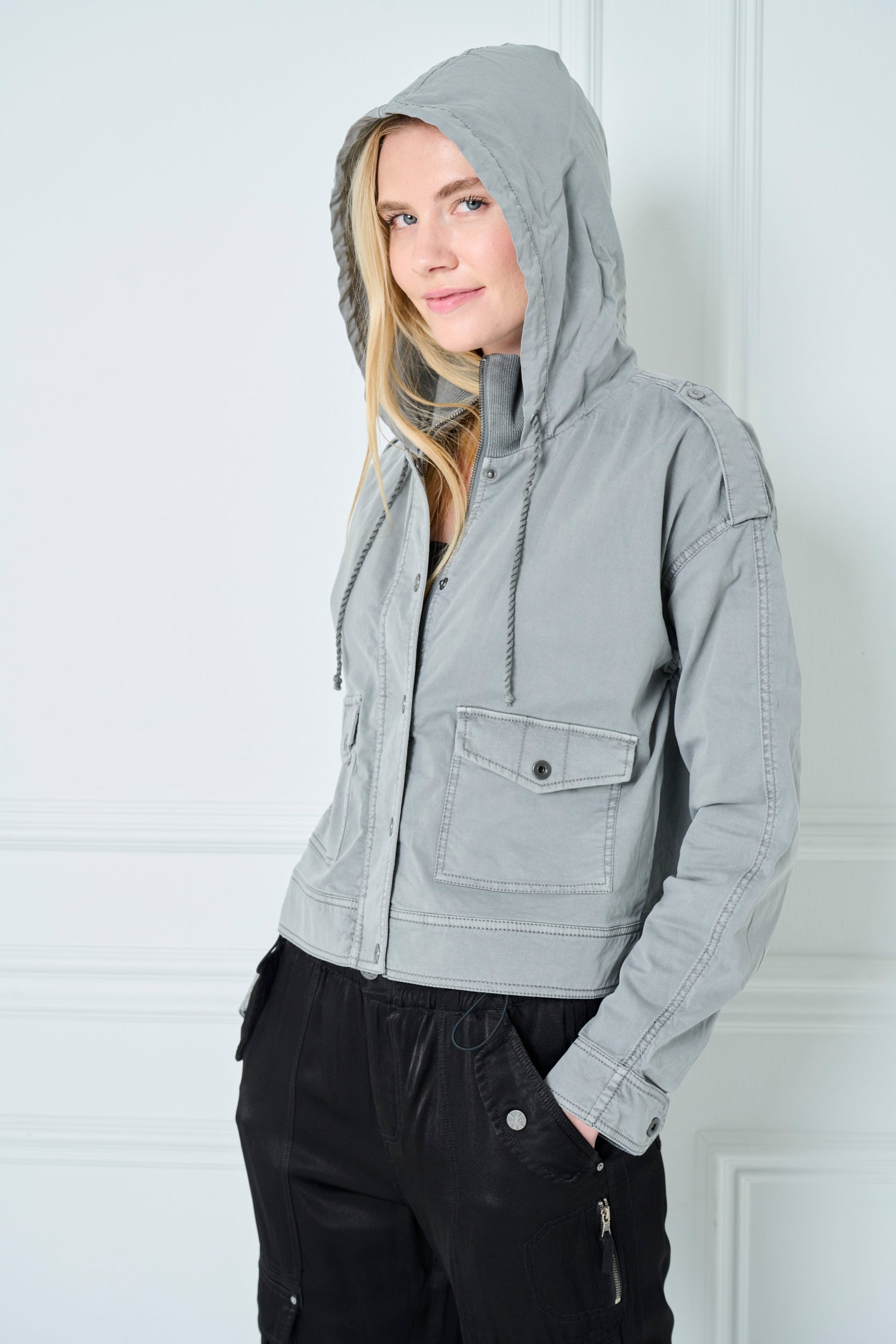 Delia Stretch Twill Jacket