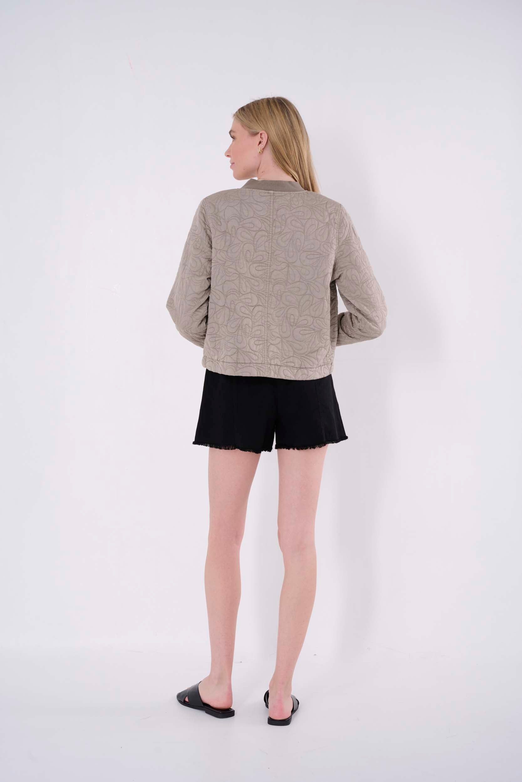 flared linen shorts women