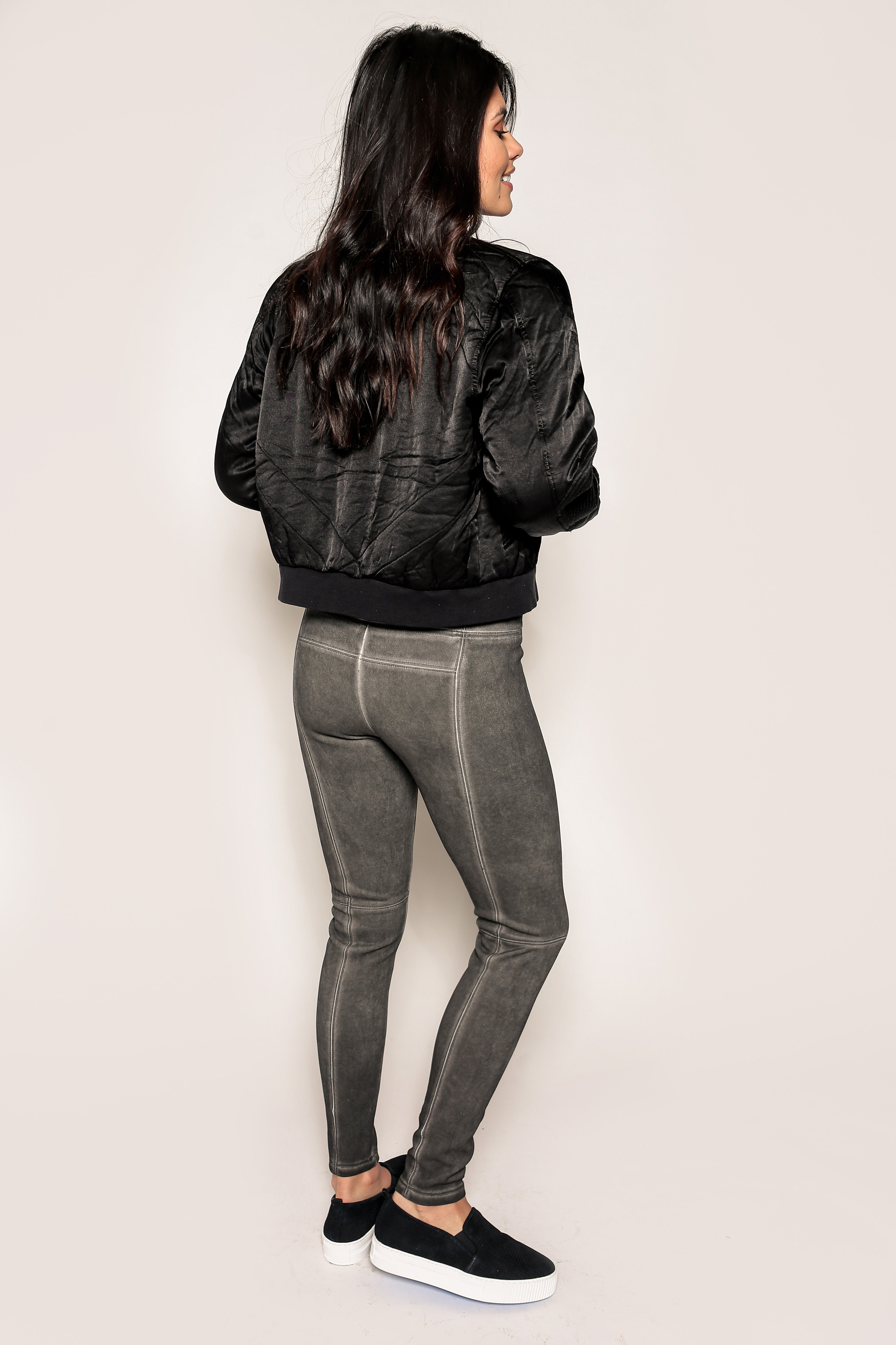 Amelia Scuba Suede Legging - Marrakech Clothing