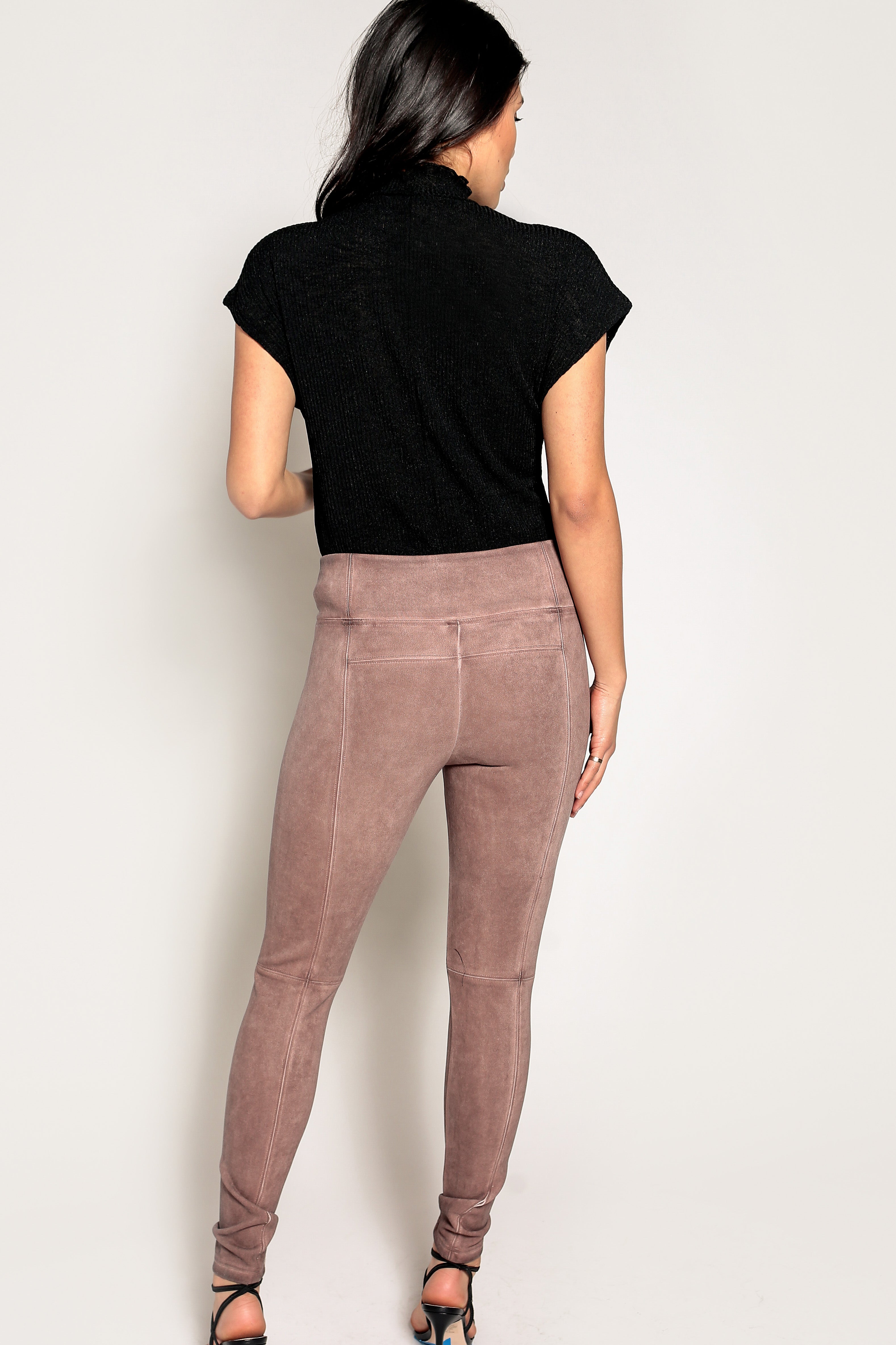 Amelia Scuba Suede Legging - Marrakech Clothing