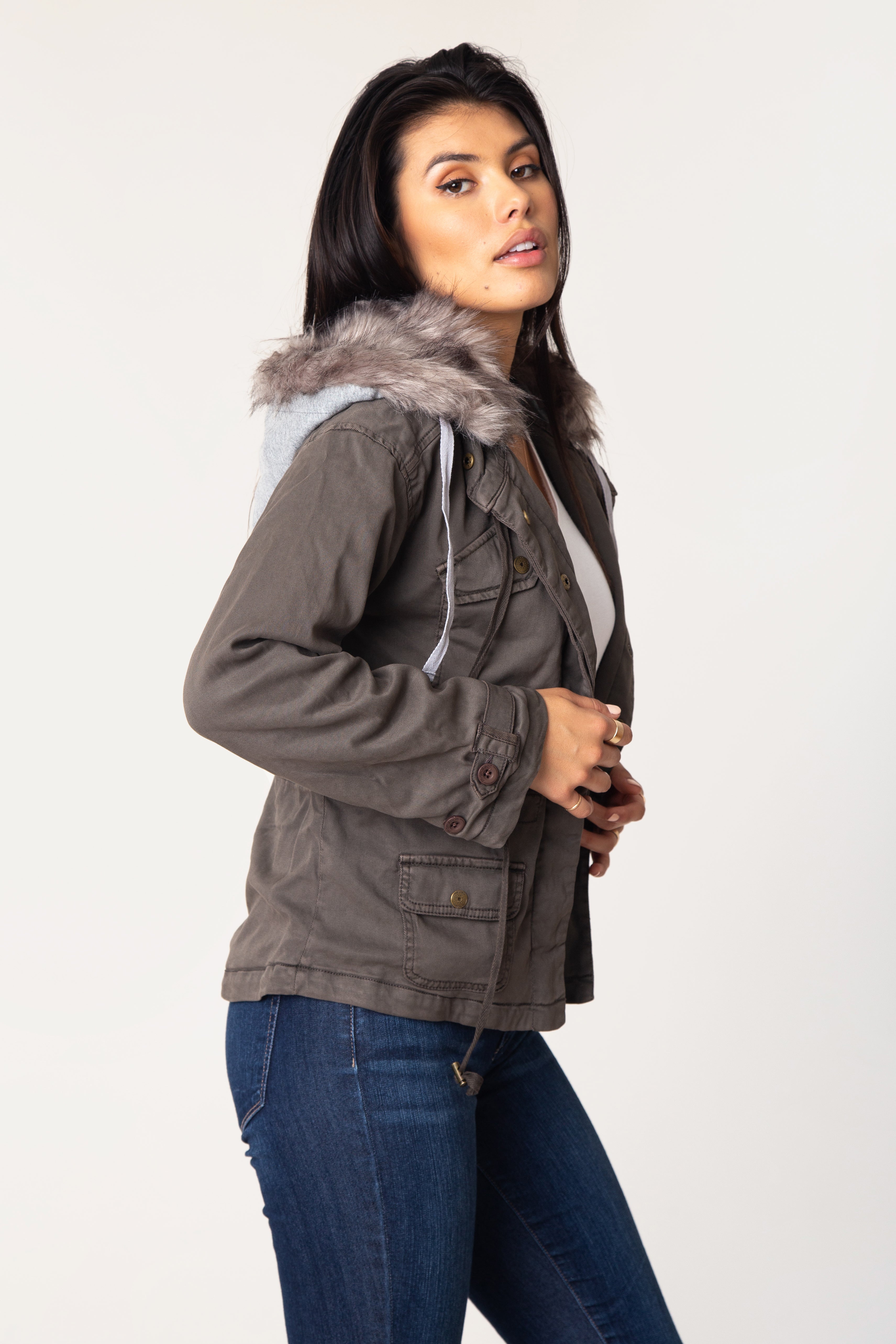 Marana Faux Fur Jacket - Marrakech Clothing