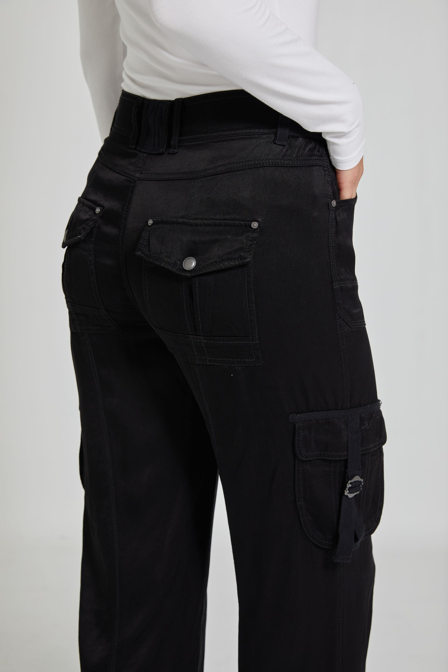 Cupro Pant Cargos Women