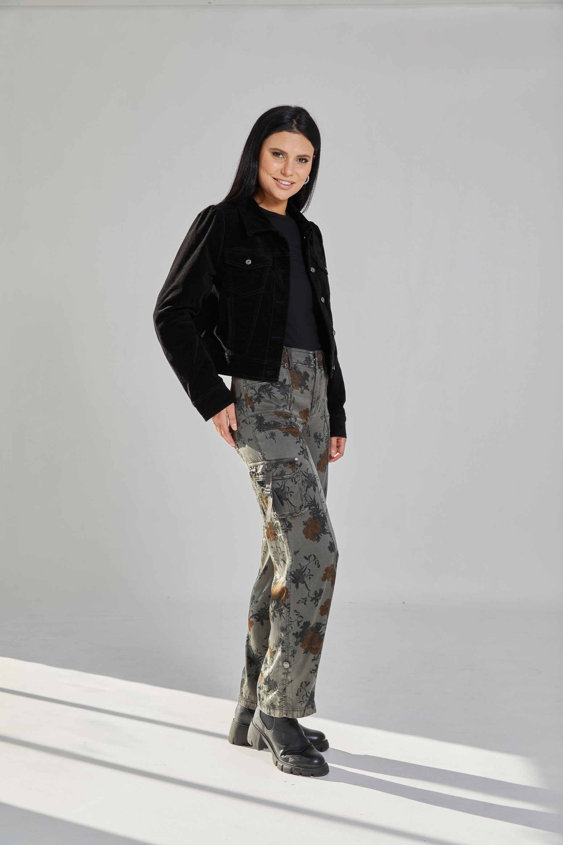 Cupro Pant Cargos Women