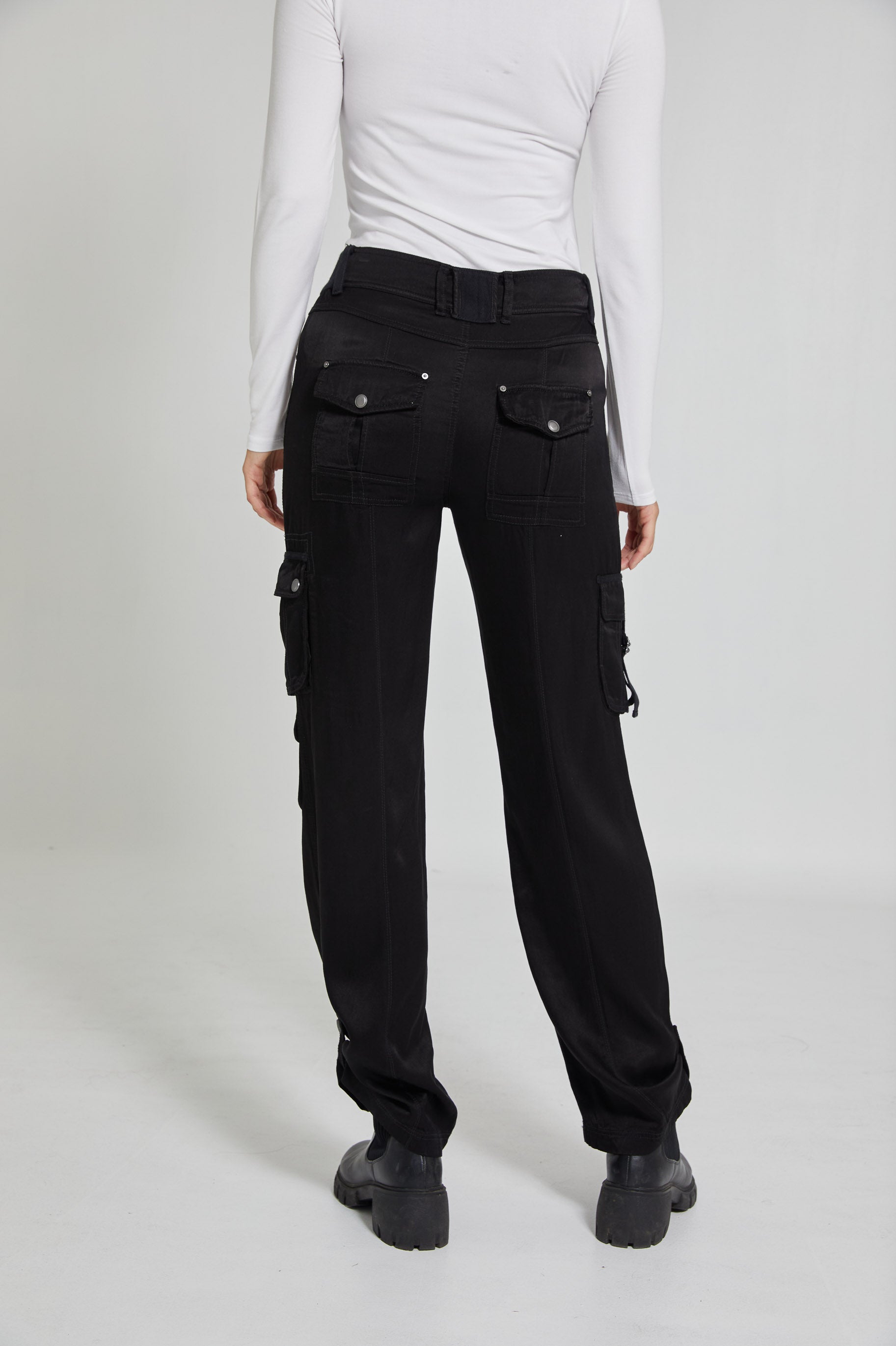 Cupro Pant Cargos Women