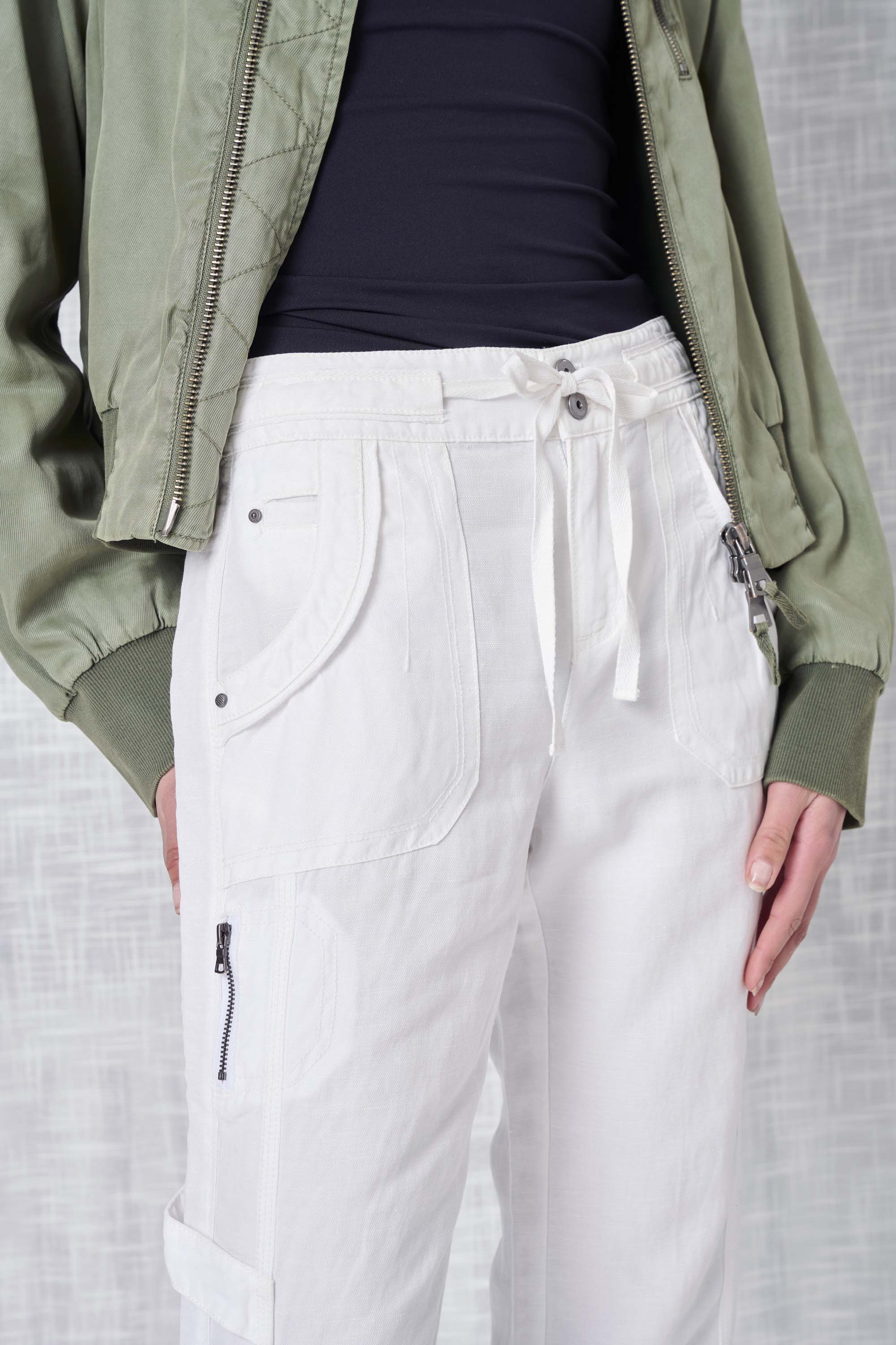  Solid Linen Pant