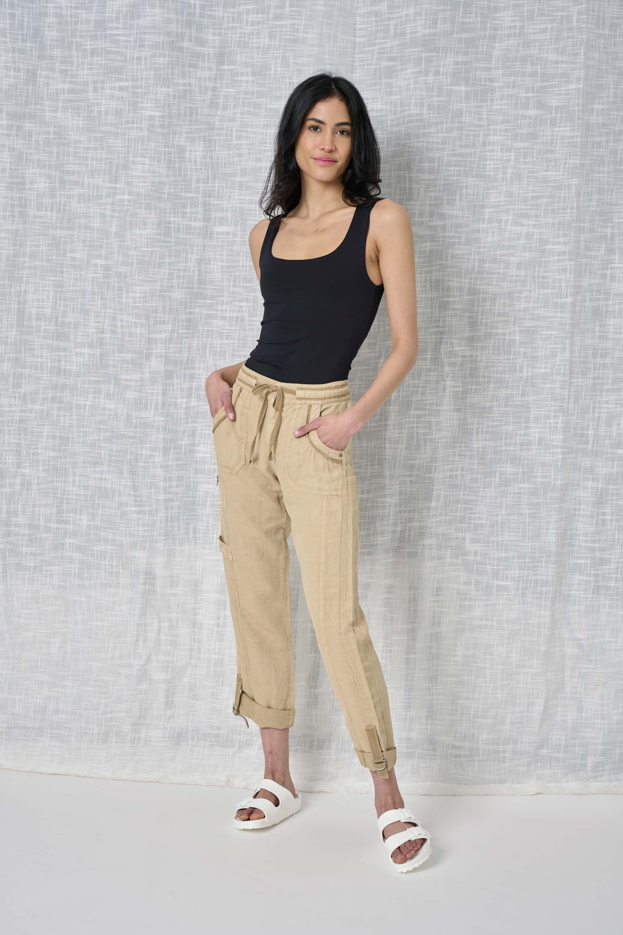 Solid Linen Pant