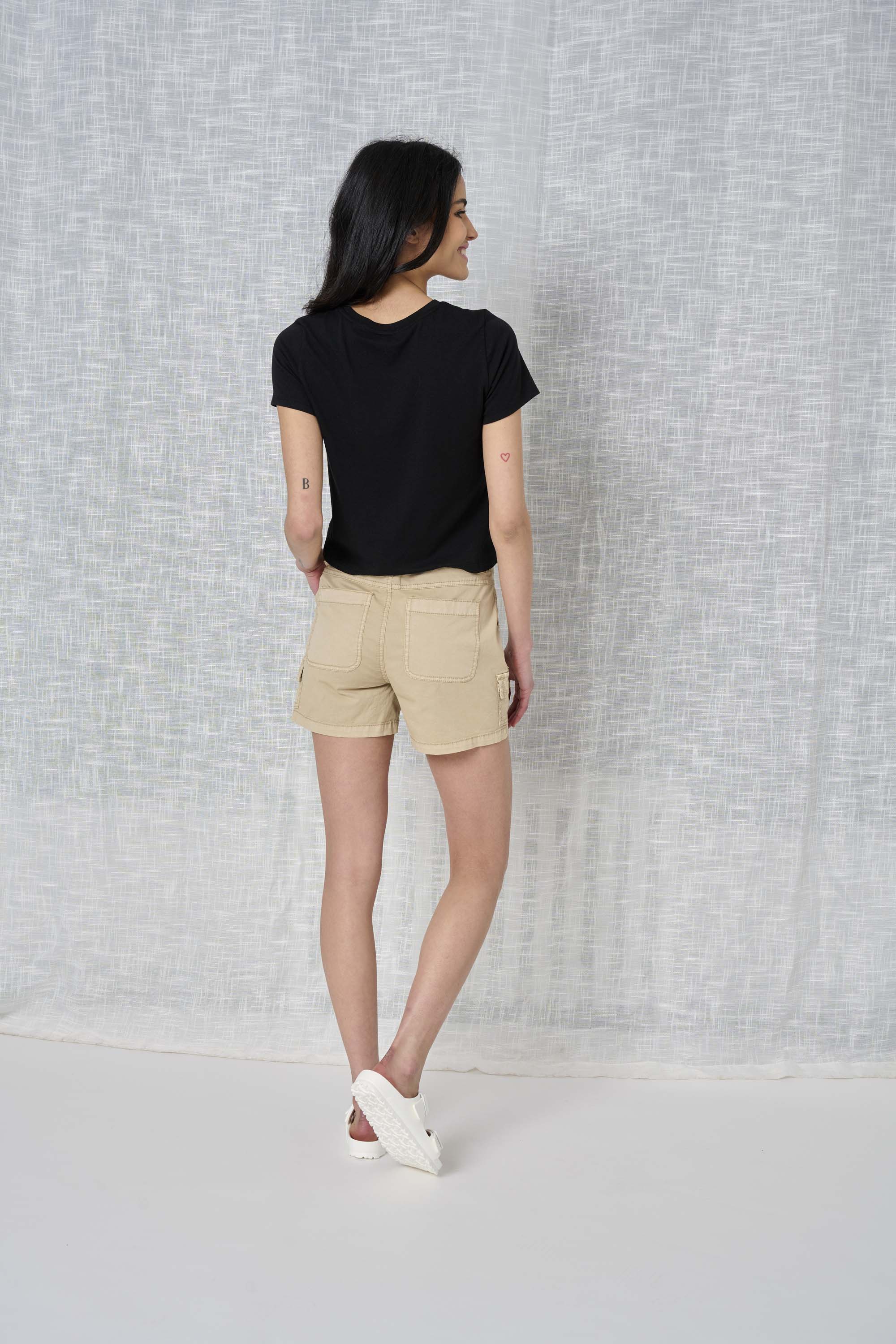 Asher Solid Twill Short