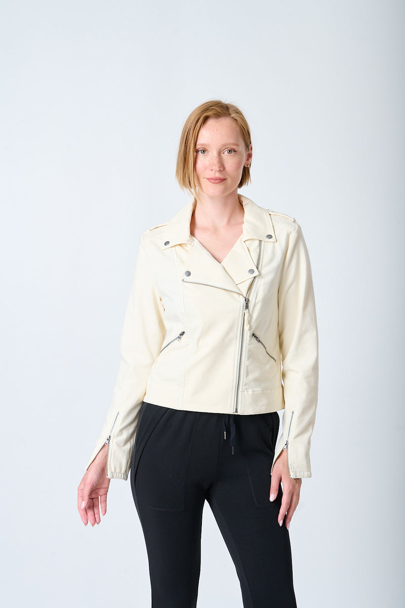 Jaxon Knit Moto Jacket