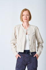 Linden Solid Poplin Jacket