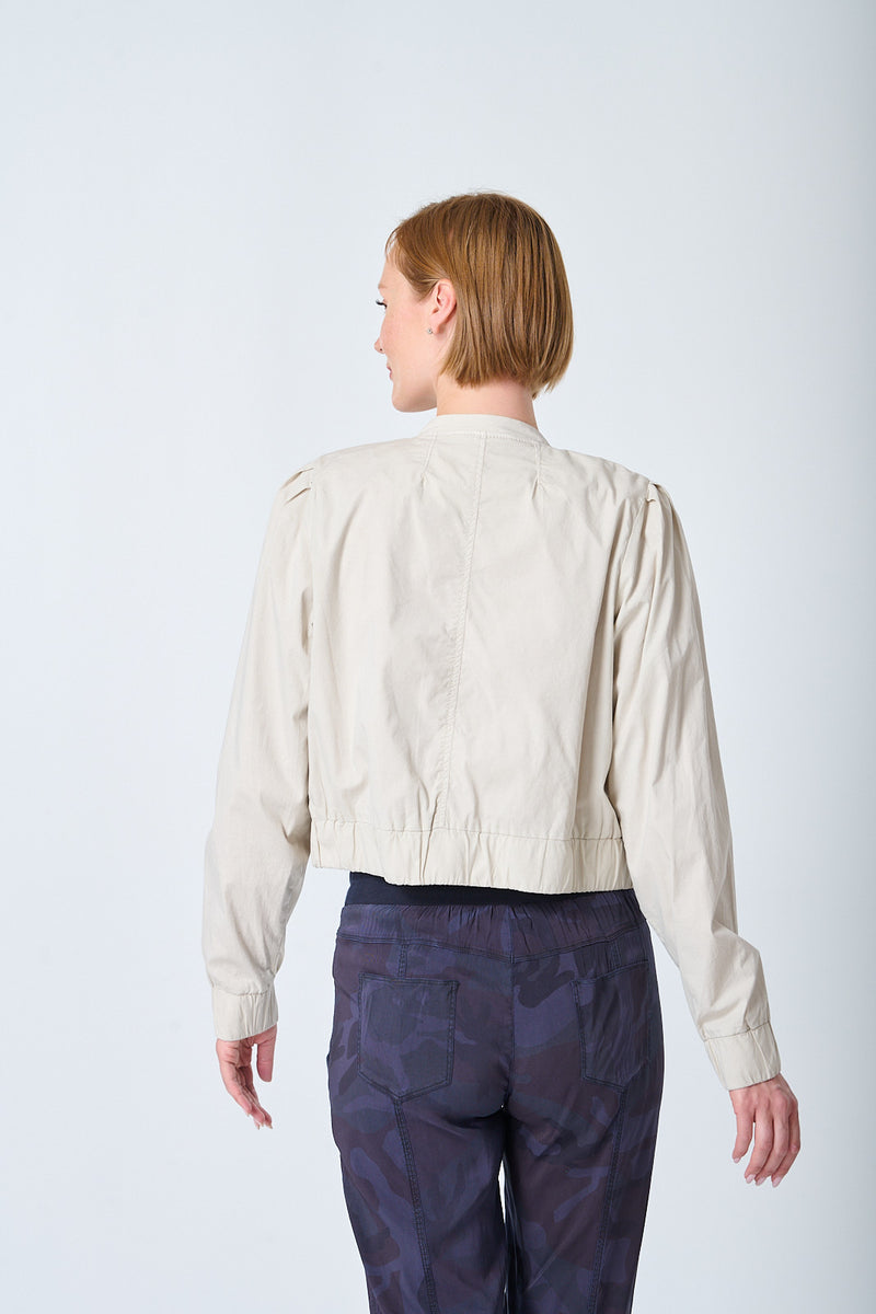 Linden Solid Poplin Jacket