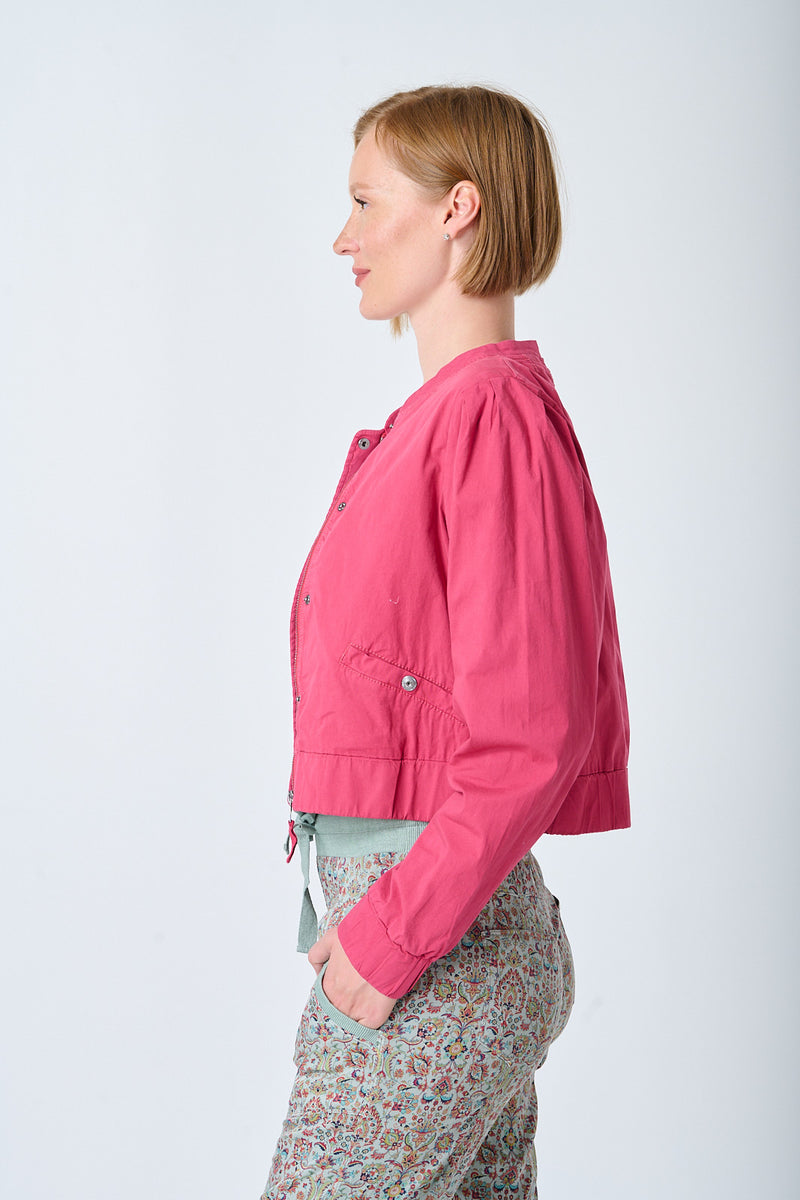 Linden Solid Poplin Jacket