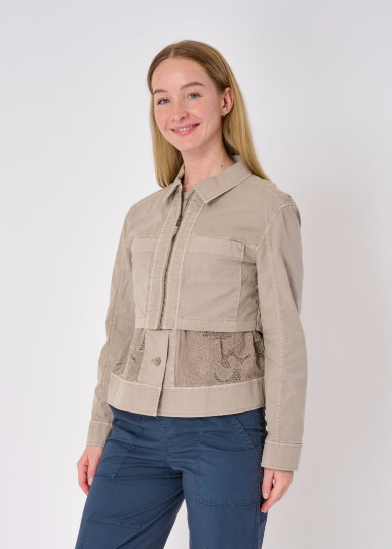 Fortuna Stretch Cupro 4-Pocket Jacket