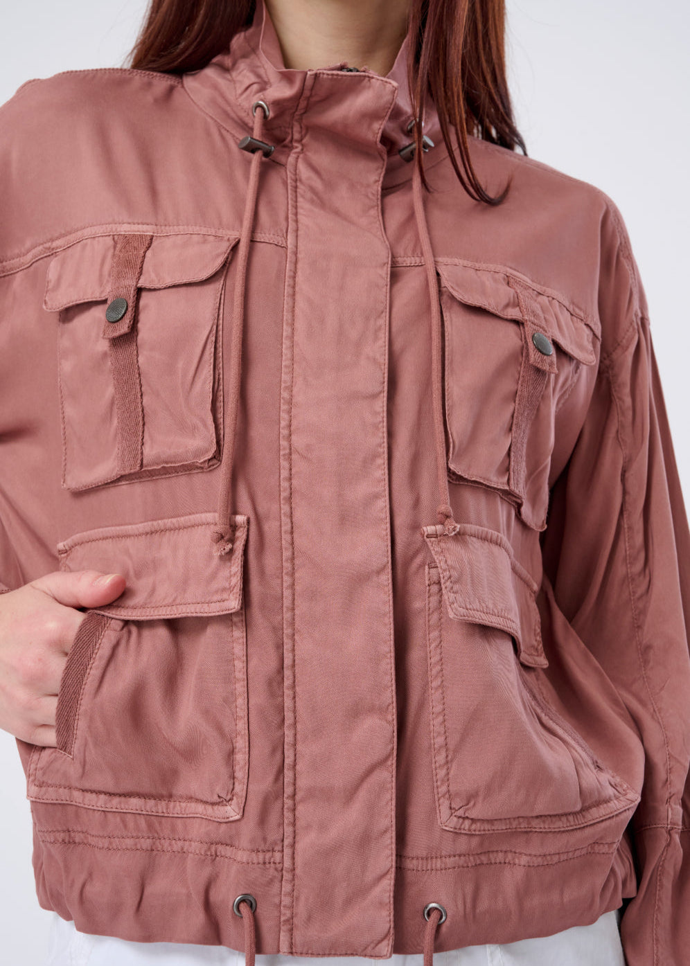Fortuna Stretch Cupro 4-Pocket Jacket
