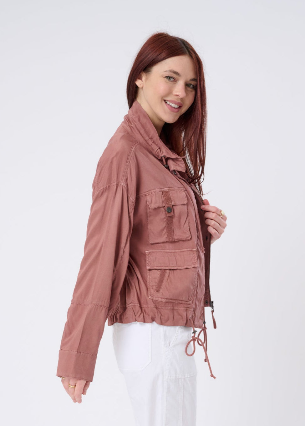 Fortuna Stretch Cupro 4-Pocket Jacket