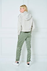 Delia Stretch Twill Jacket