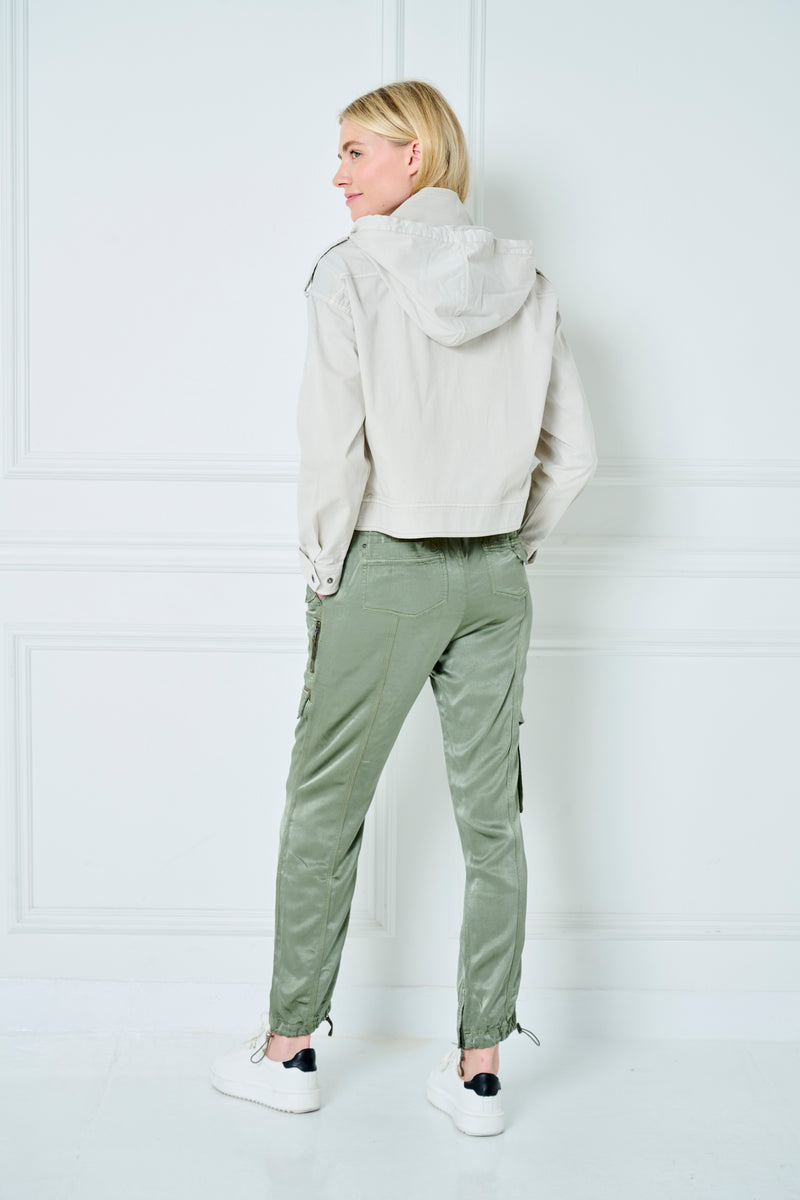 Delia Stretch Twill Jacket