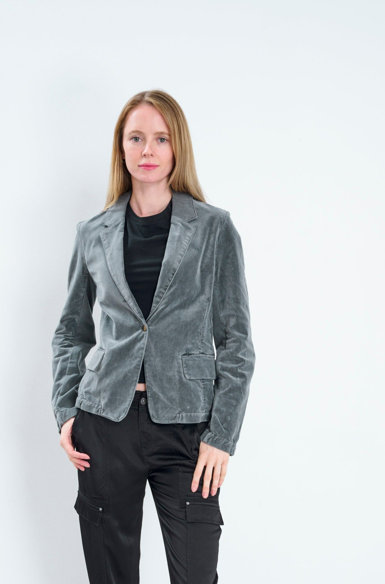 Galleria Velvet Blazer Jacket