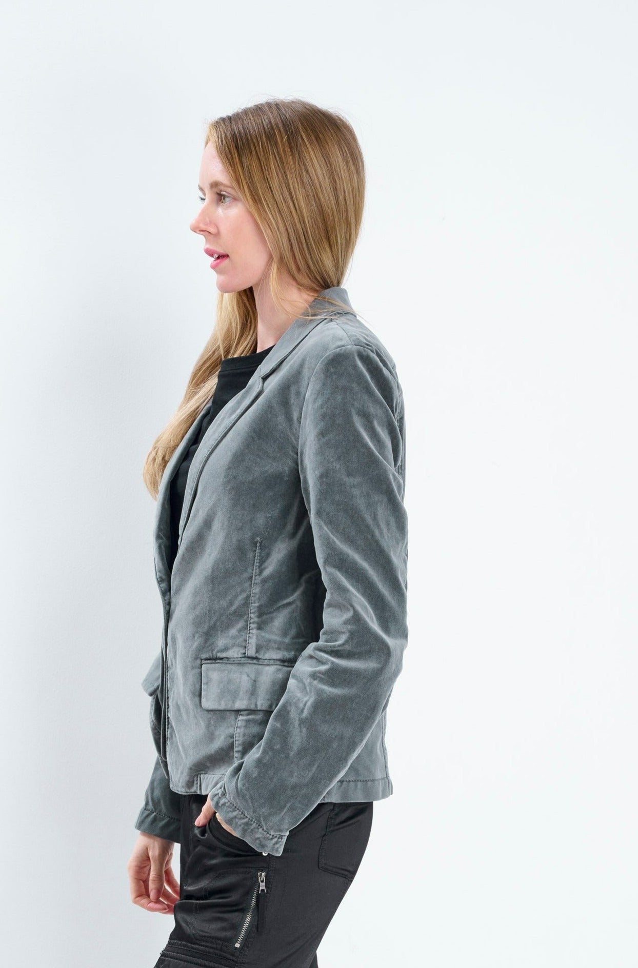 Galleria Velvet Blazer Jacket