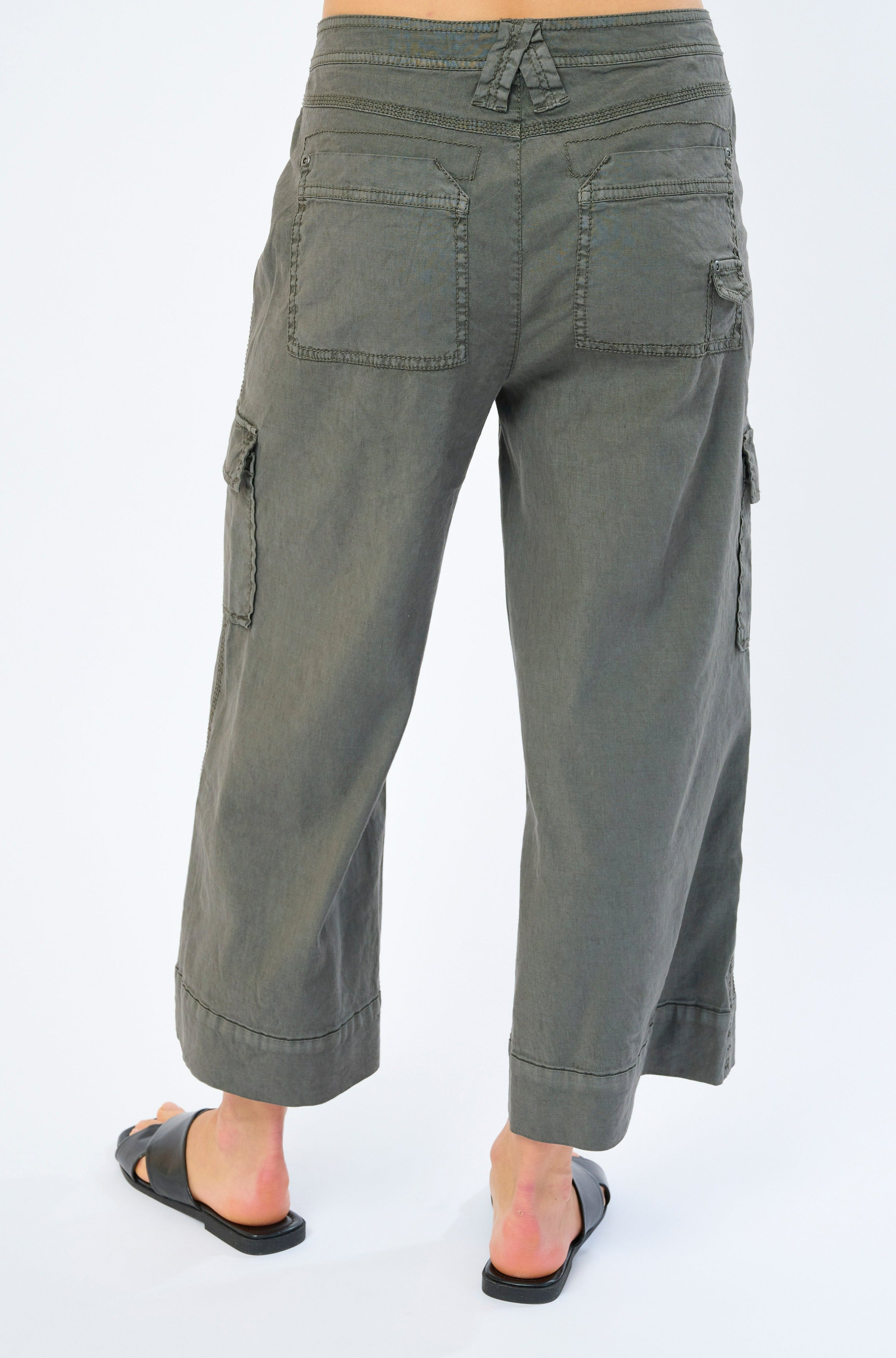 Galla Stretch Linen Pant