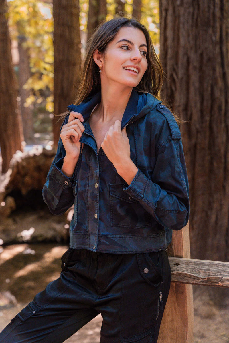 Delia Stretch Twill Jacket
