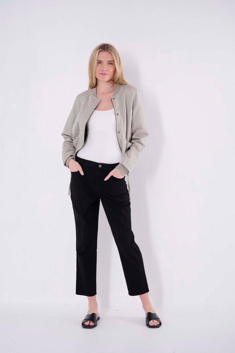cotton calina solid pant women