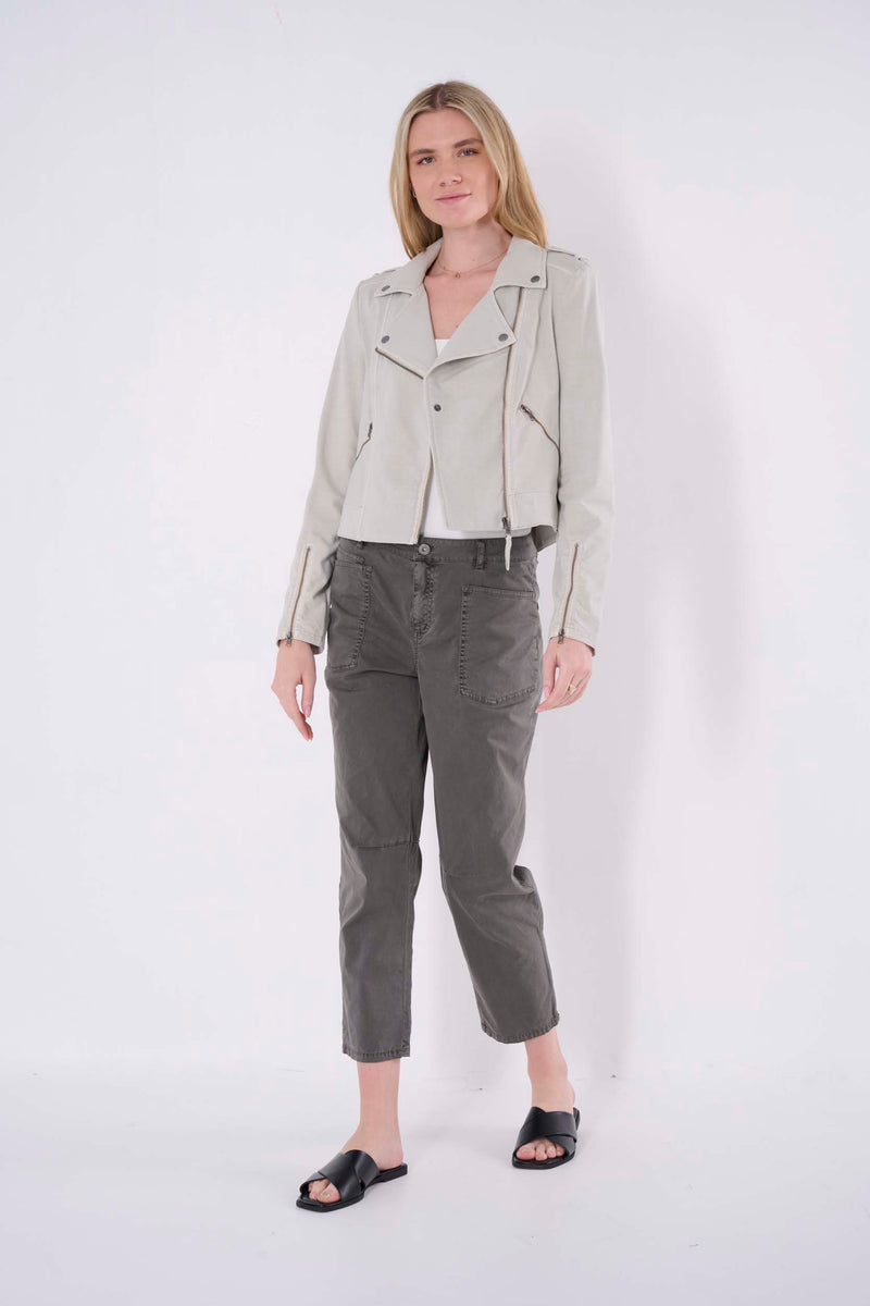 cotton calina solid pant women