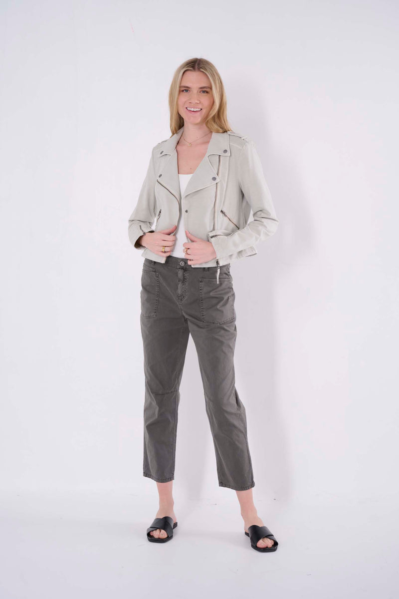 cotton calina solid pant women