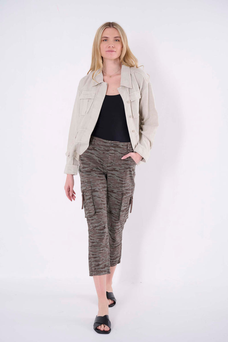  Printed Poplin Pant
