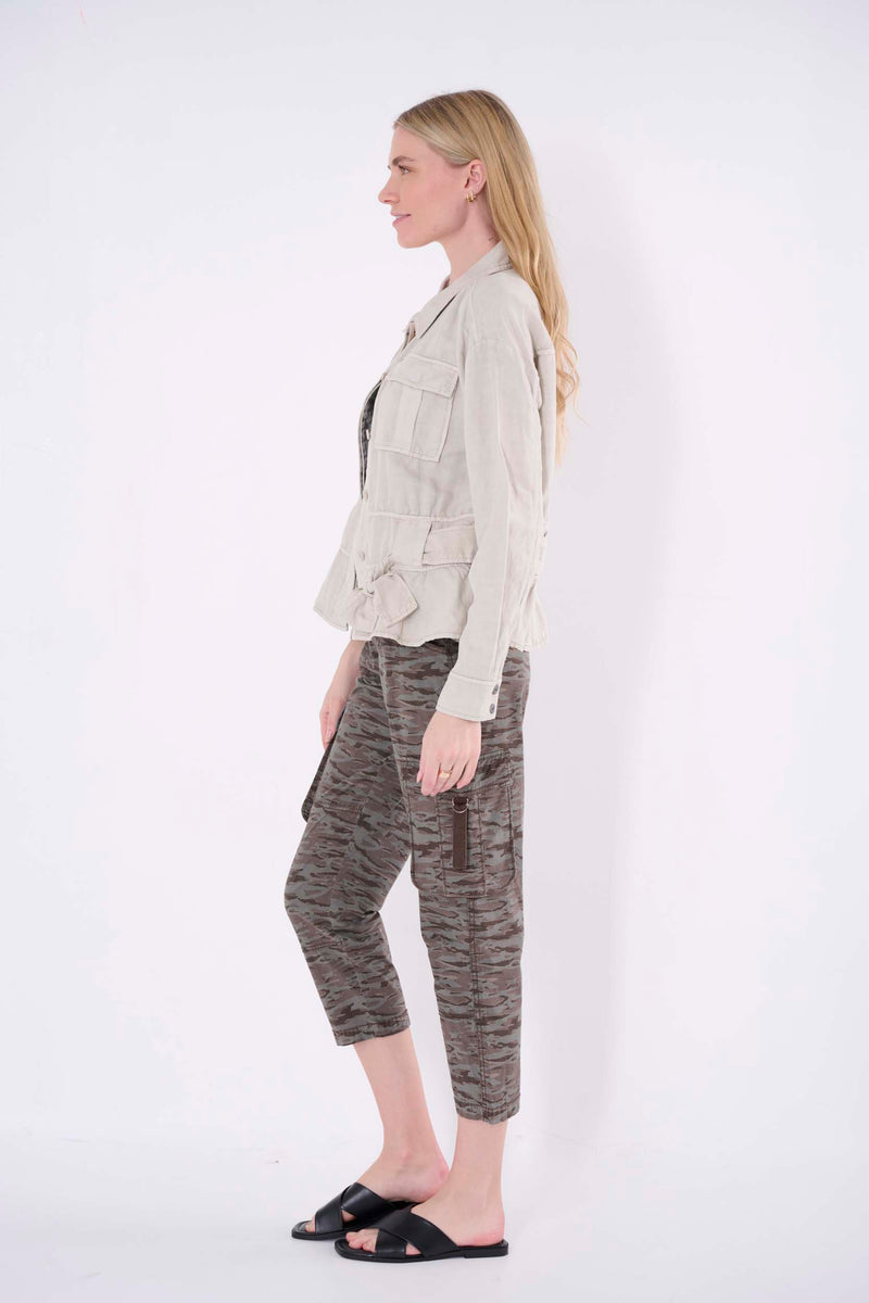  Printed Poplin Pant
