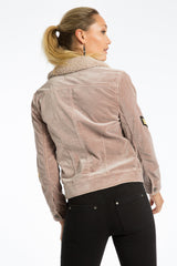 Janie 60's Velveteen Embroidered Jacket - Marrakech Clothing