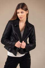 Distressed Sherpa Coat