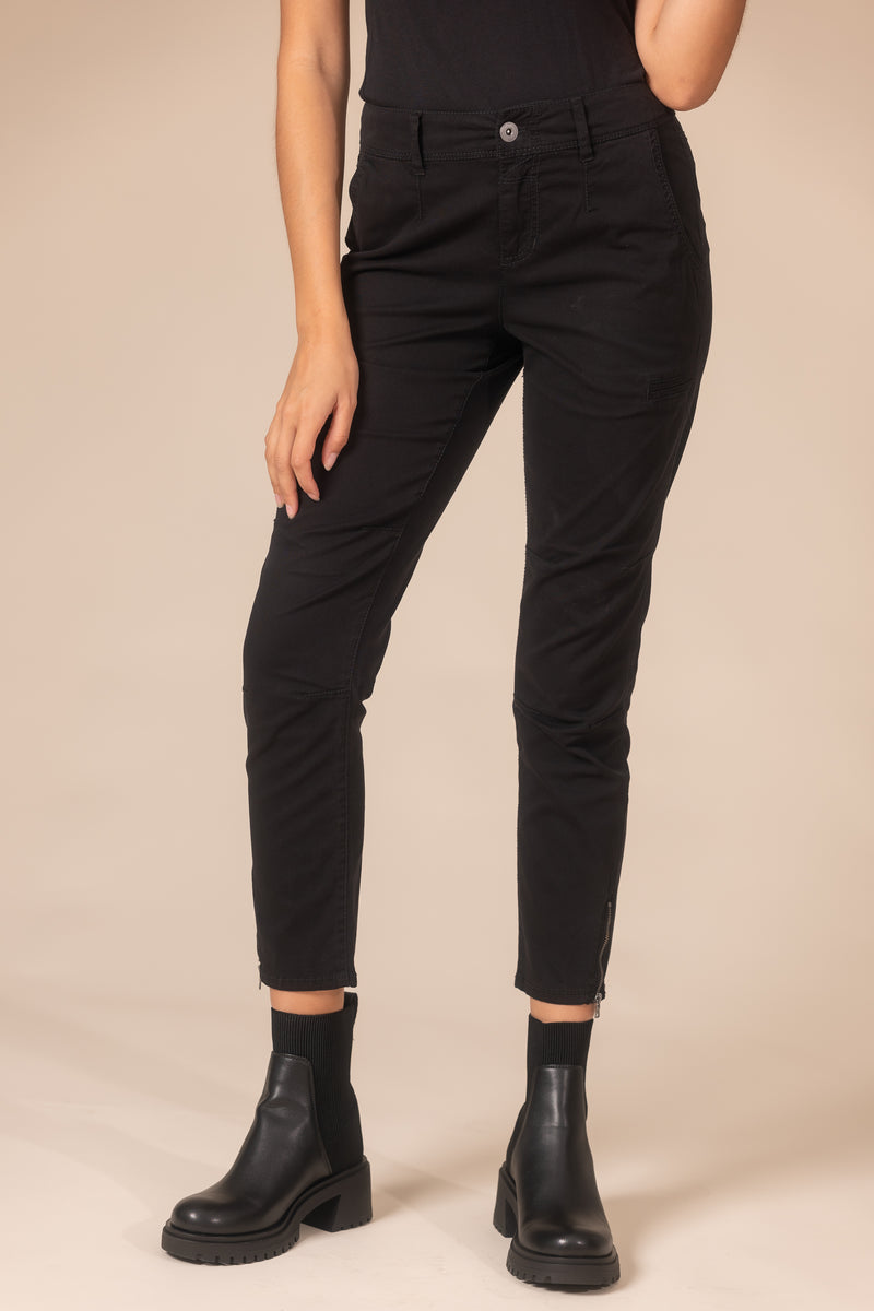 twill chino pant women