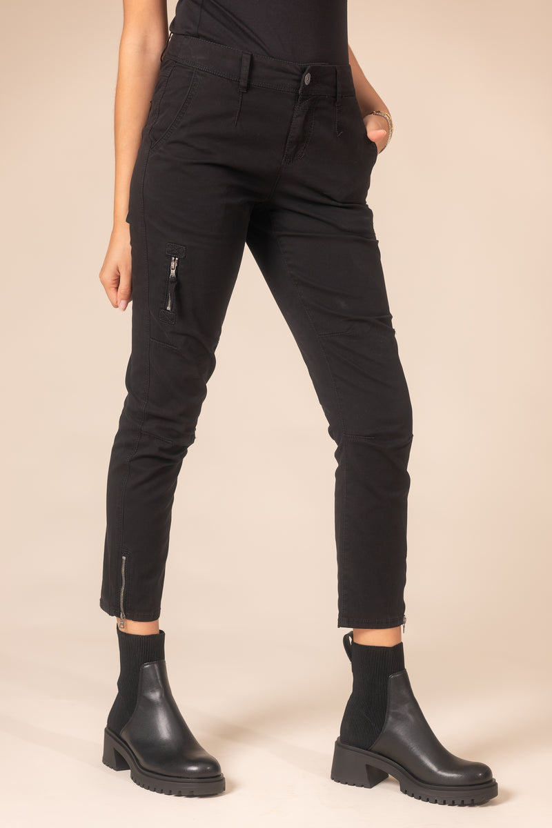 twill chino pant women