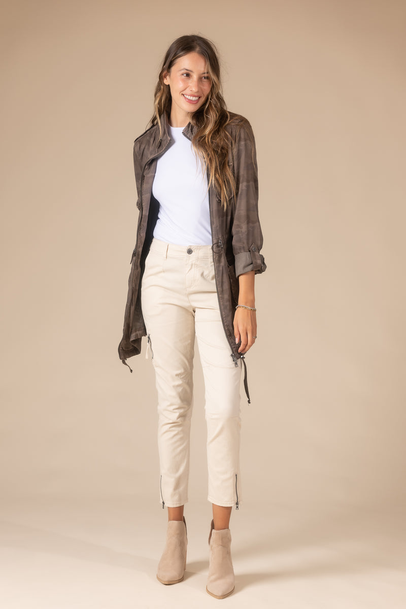 twill chino pant women