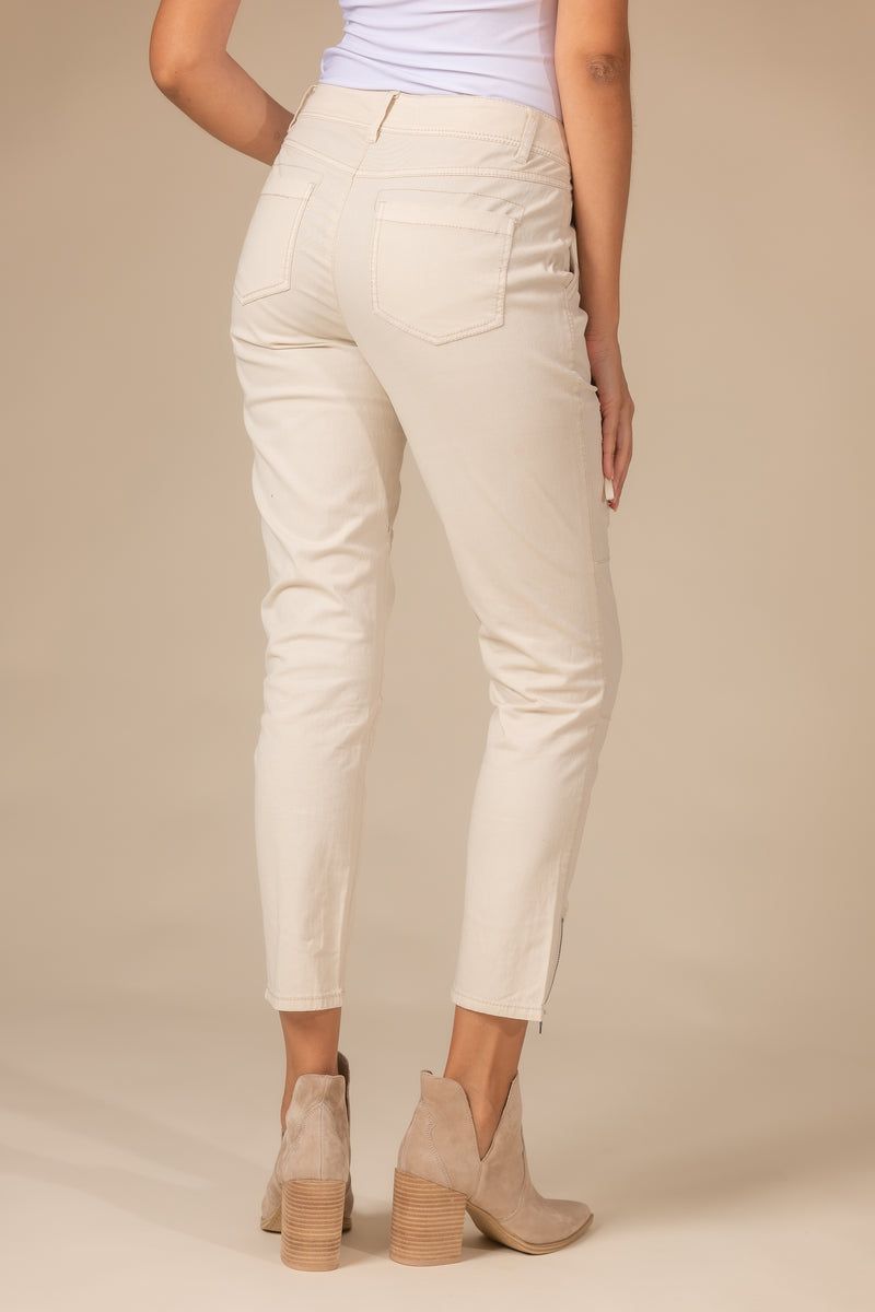 twill chino pant women