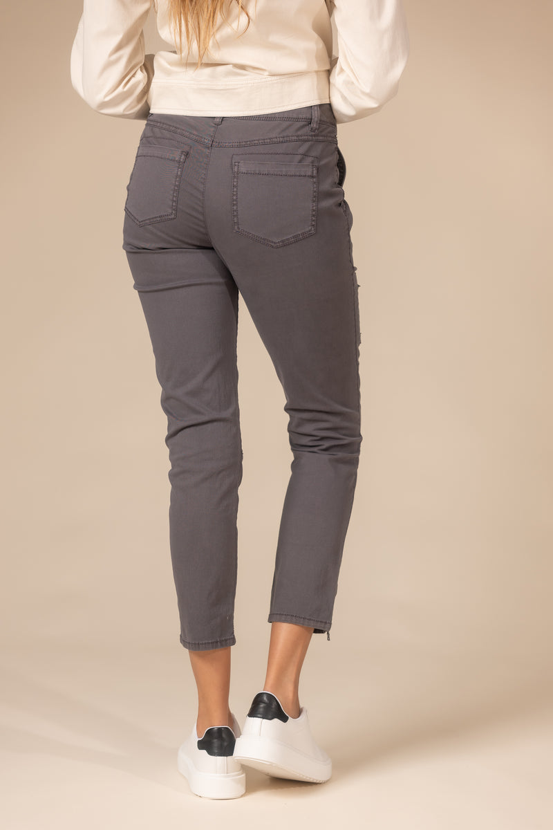 twill chino pant women