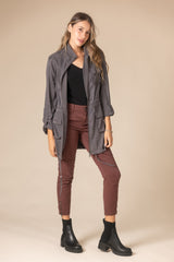 twill chino pant women