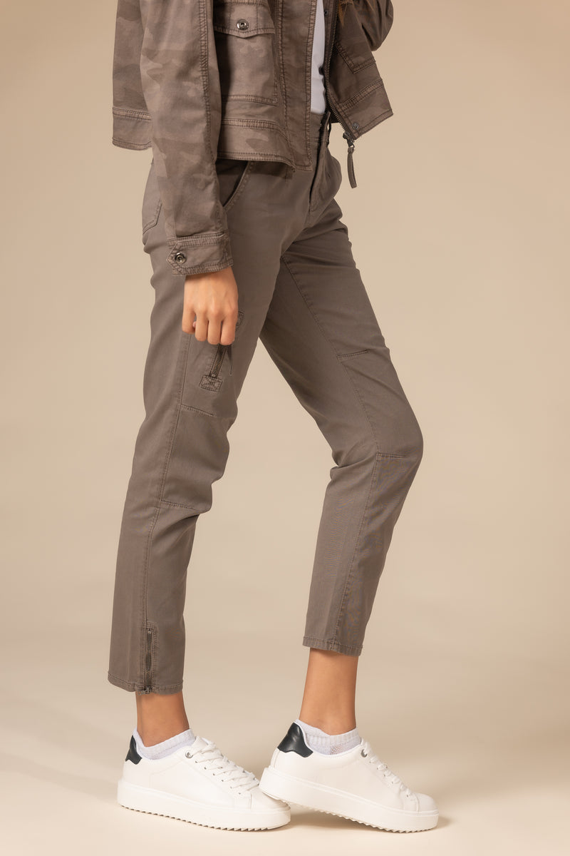 twill chino pant women
