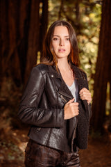 Distressed Sherpa Coat