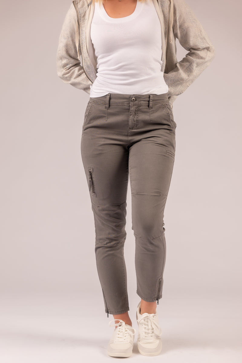 twill chino pant women