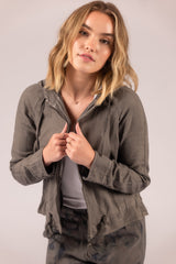 womens lightweight hoodie jacket spring