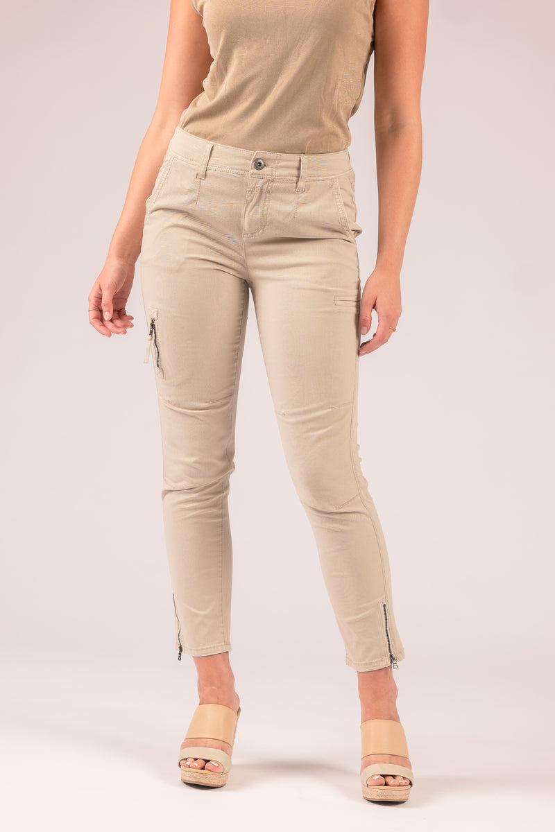 twill chino pant women