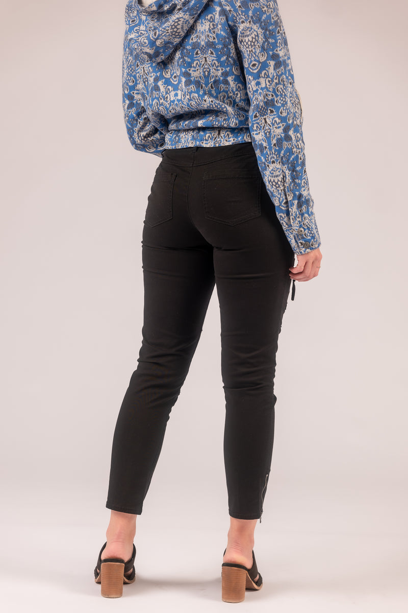 twill chino pant women