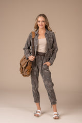 Vern Printed Cupro Jacket