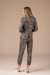 Vern Printed Cupro Jacket