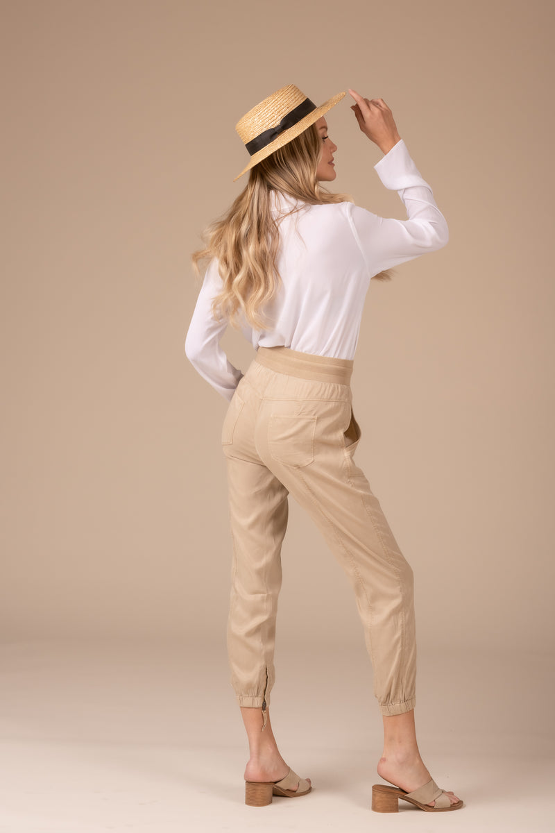 Harmony Solid Cupro Pant